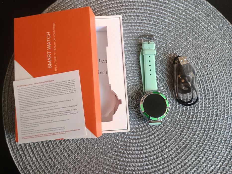 Елегантен дамски смарт часовник със сензорен екран 1.27"