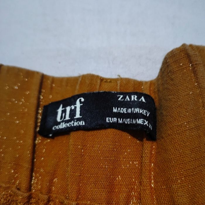 Zara двойка лён кимоно