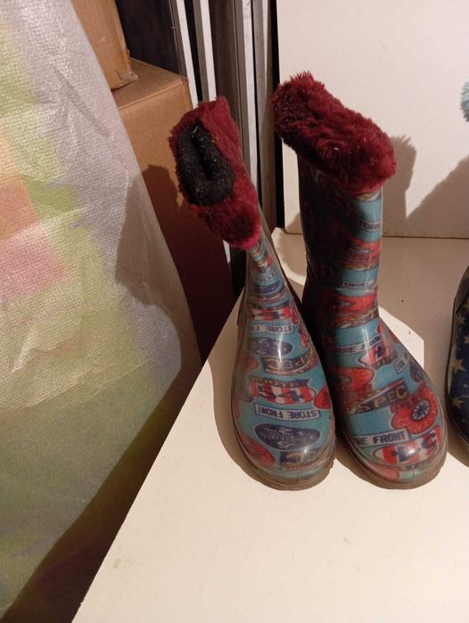 Сапоги детские резиновые