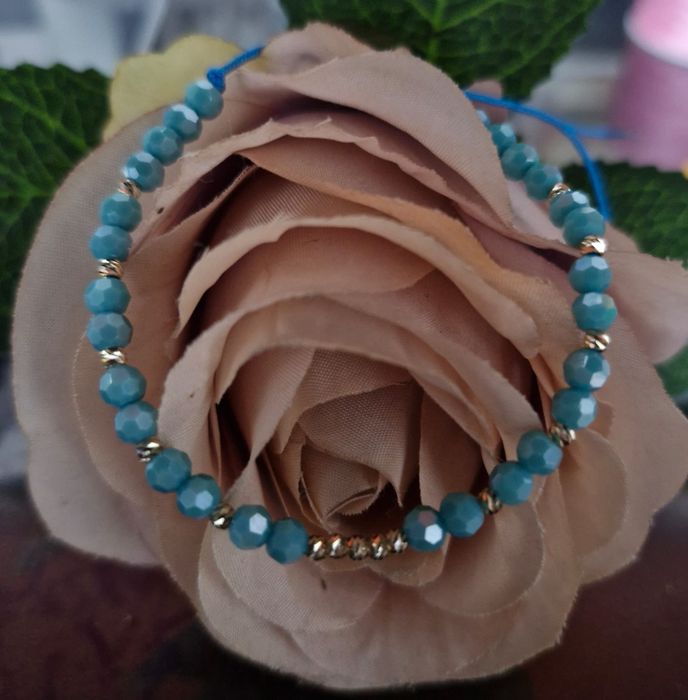 Brățări handmade cu bile aur 14k !