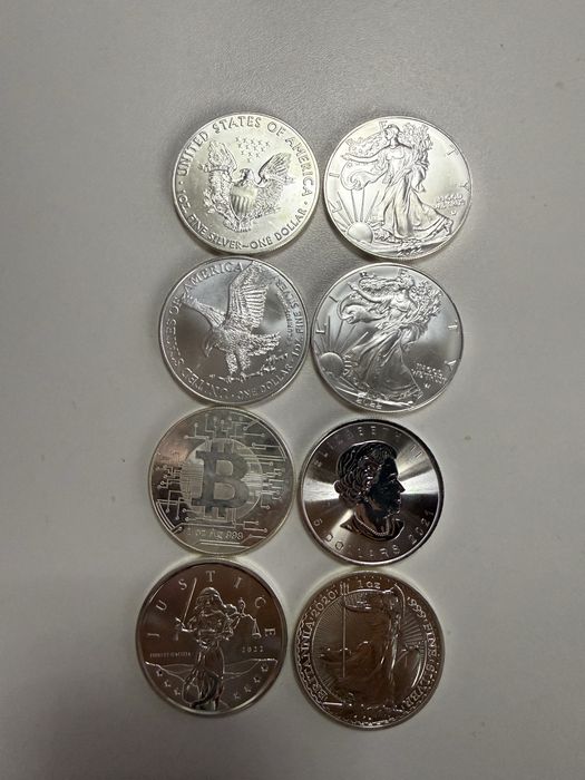 Monezi argint 1oz 999