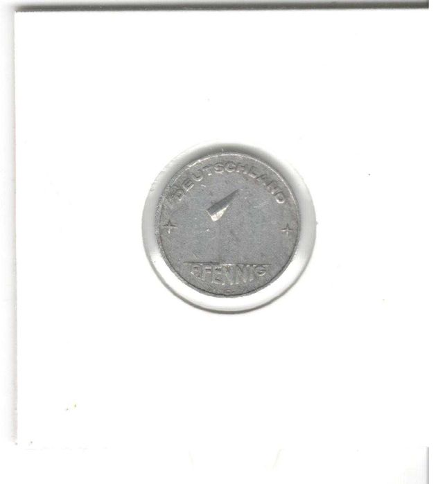 Germany D.R.-1 Pfennig-1953 E-KM# 5