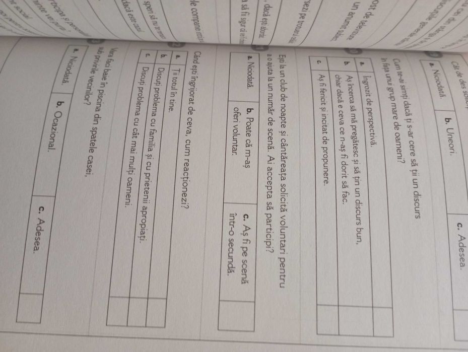 Carte nou nouță" Teste de personalitate"