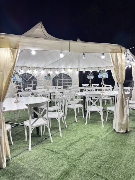 Аренда стол,стулья,посуда