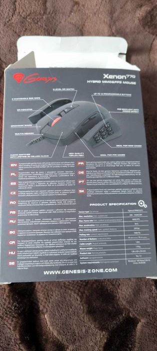 Mouse Gaming Genesis Xenon 770