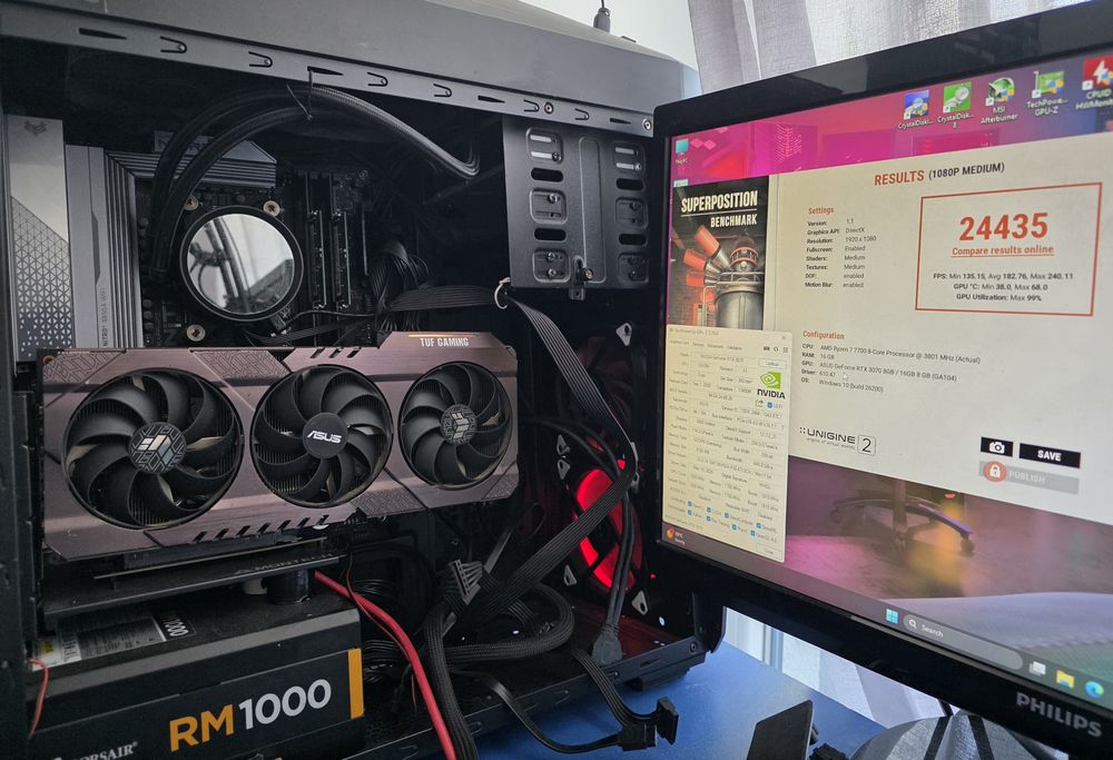 RTX 3070 8Gb Asus Tuf Gaming