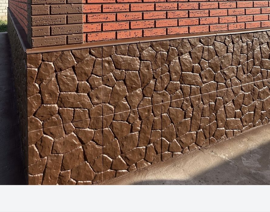 Полифасад, фундамент