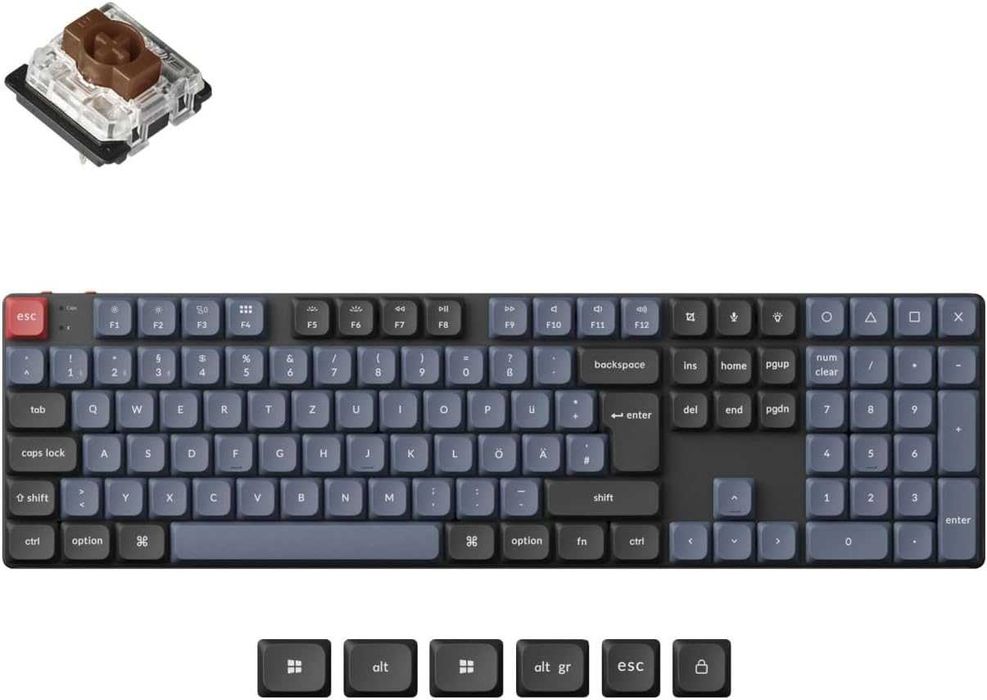 Механична клавиатура Keychron K5 Pro DE-ISO Brown