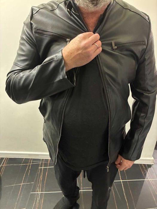 Кожено яке, размер XL