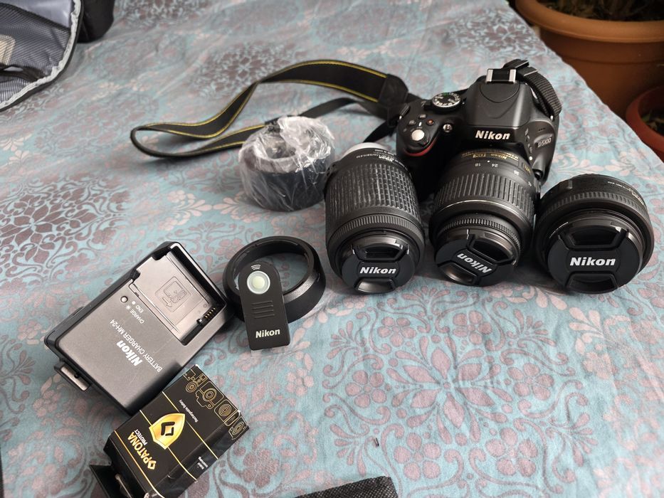 Nikon D5100 + китов обектив