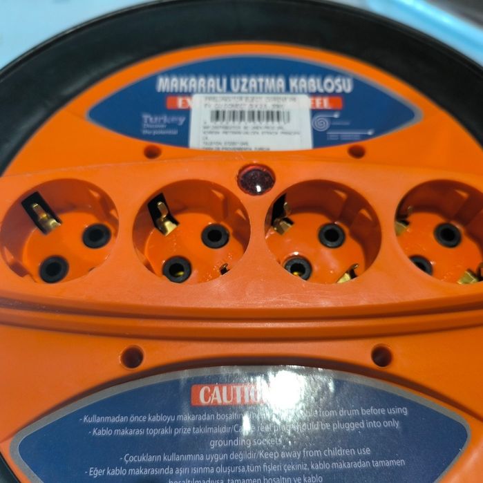 Разклонител удължител макара НОВИ