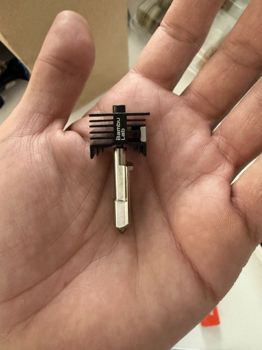 High flow tungsten carbide nozzle 0.4mm h2D h2C P2S A1 Bambulab 3d