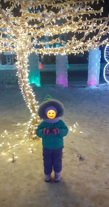 Комбинезон зимний для девочки