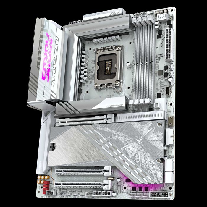Новая материнская плата GIGABYTE Z890 AORUS ELITE X ICE Сокет LGA 1851