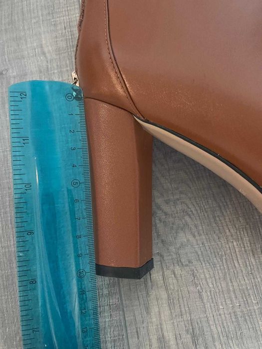 Botine / Ghete noi, piele, 36