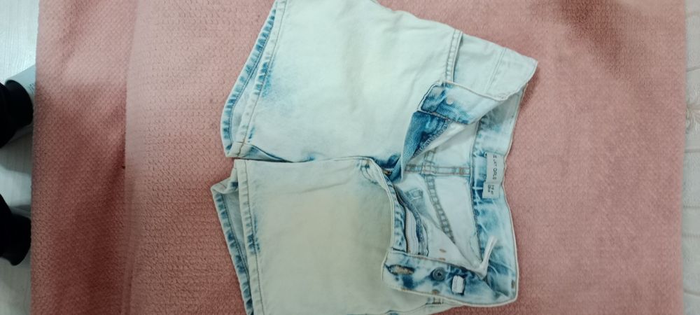 Шортики стильные джинсгерлс  для девочки от 5 до 7 лет