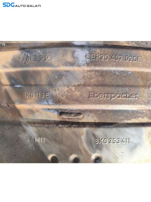 Toba Teava Esapament Evacuare Intermediara Audi A4 B8 1.8 2.0 TFSI 2008 - 2016 Cod 8K0253611AH 8K0253411 8K0120F 8K0119E [LC2821]