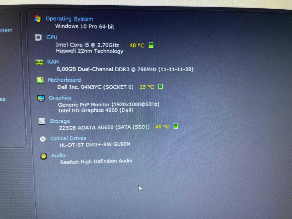 Dezmembrez laptop Dell Latitude E6540 i5, 8 Gb ram , ssd 240Gb