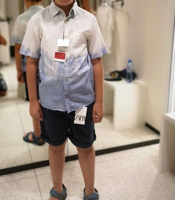 Zara панталон и Риза момче 152см