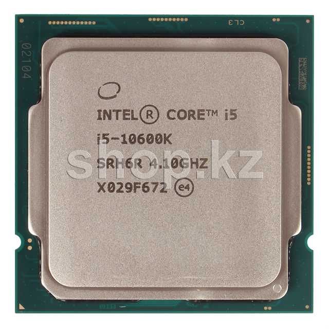 Процессор Intel Core i5 10600K, LGA1200, BOX - без кулера