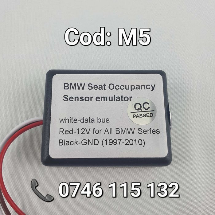 Modul Plasa Scaun Pasager BMW Cu 3 FIRE-E90-Anulator Eroare Airbag- M5