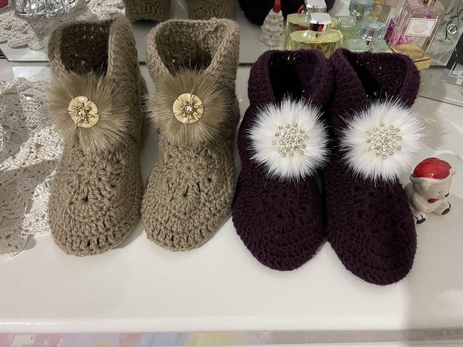 Тапочки ручная работа