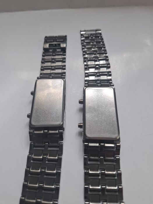 два мъжки метални часовника - 21см дължина