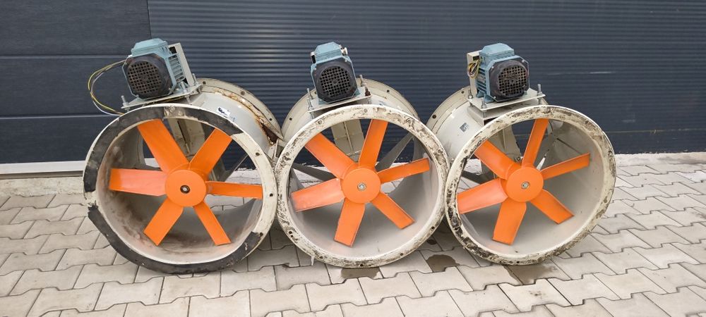 Ventilatoare axiale de tubulatura