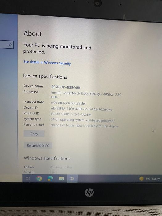 Лаптоп HP EliteBook 840 G3 Inter Core i5