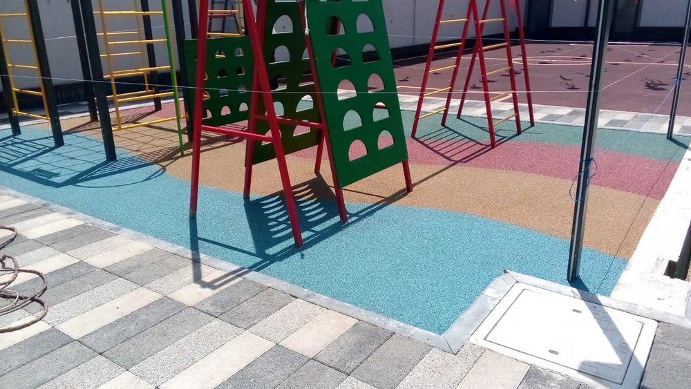 Производство и укладка резинового покрытия. СКЛАД В ТАШКЕНТЕ!!!