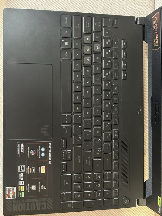 Laptop gaming asus tuf a15 cu controller si cooler