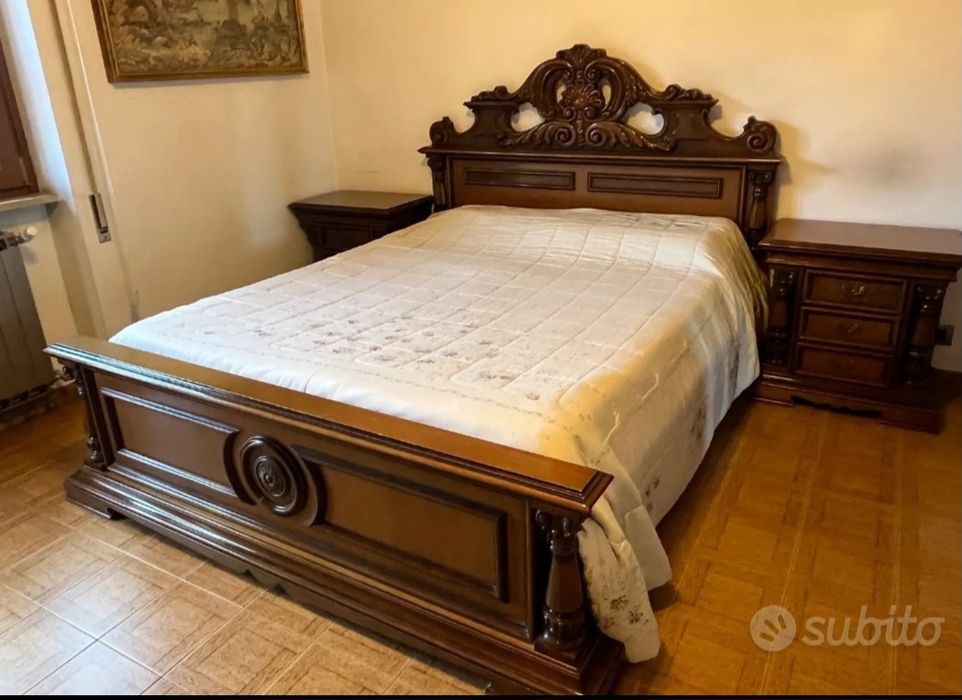 Dormitor complet din lemn masiv