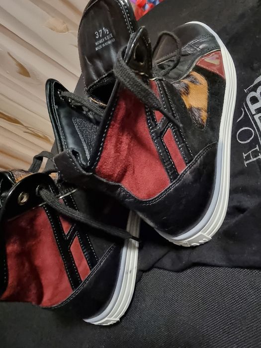 Încălțăminte damă Hogan Rebel - piele naturală - originali