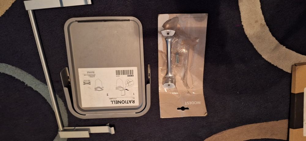 Нов иноксов кош за кухня, Ikea - кухненски аксесоари Rationell