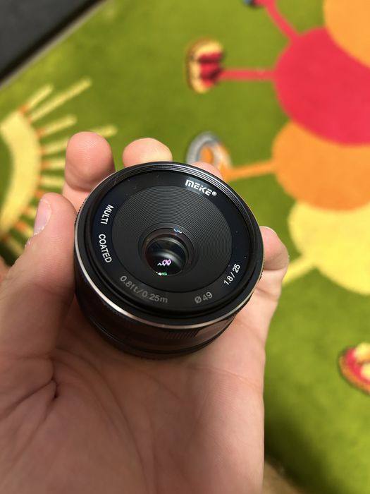 Obiectiv Manual Meike 25mm F1.8 MFT / M43