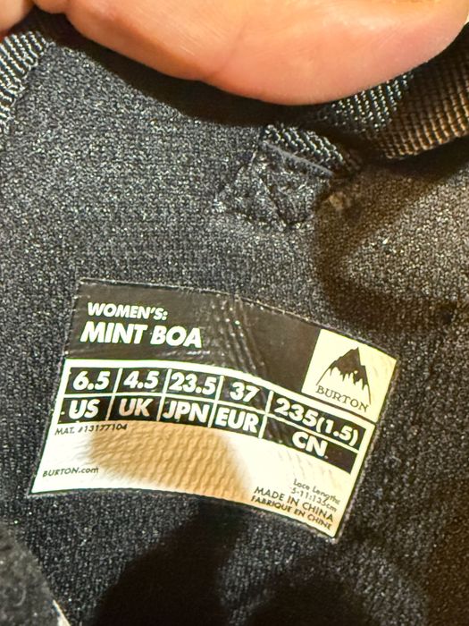 Vand boots Burton