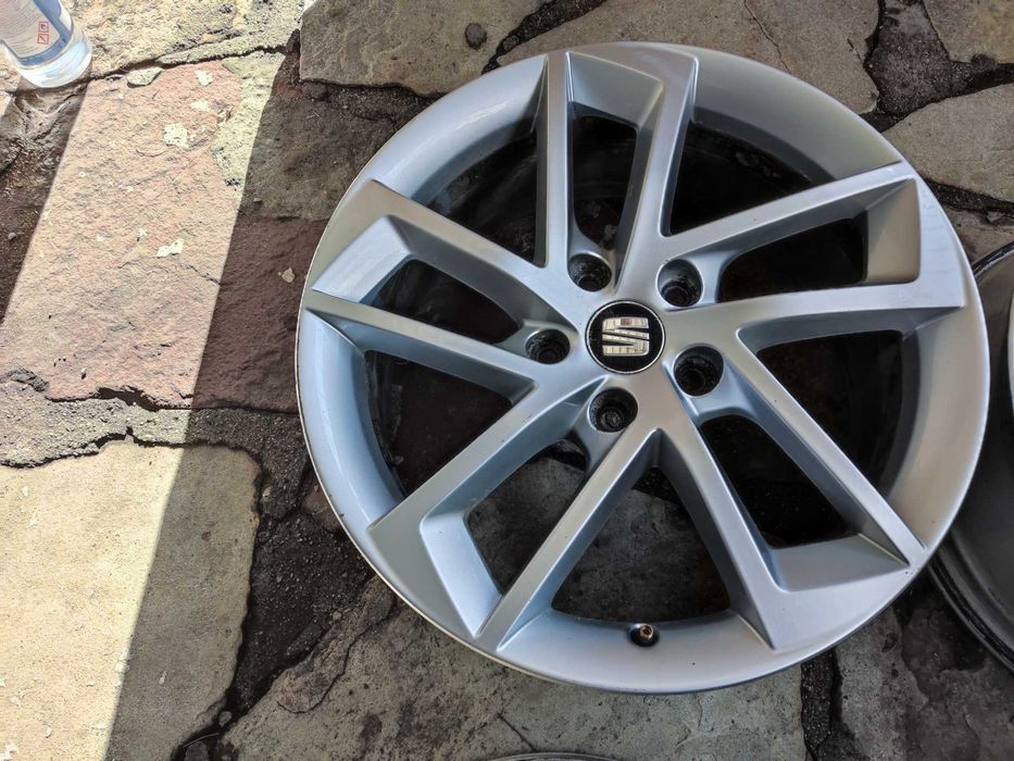 Skoda Seat VW 17 цола 5х112 оригинални алуминиеви лети джанти Сеат 5x112