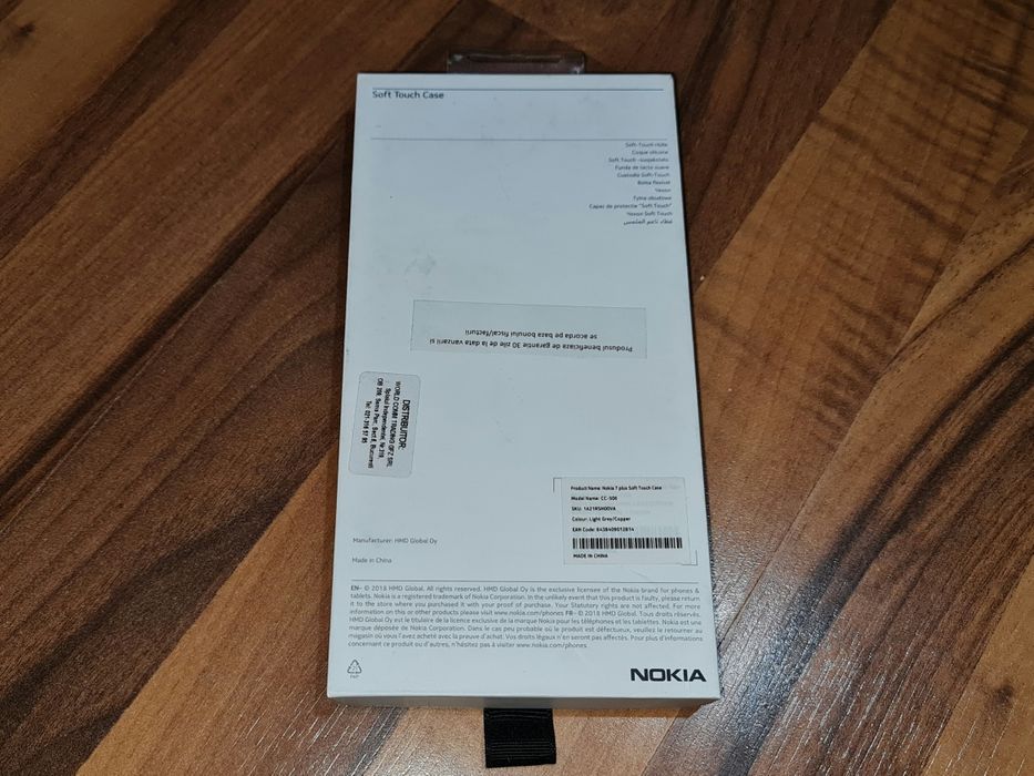 Husa silicon originala Nokia Soft Touch Case Nokia 7 plus