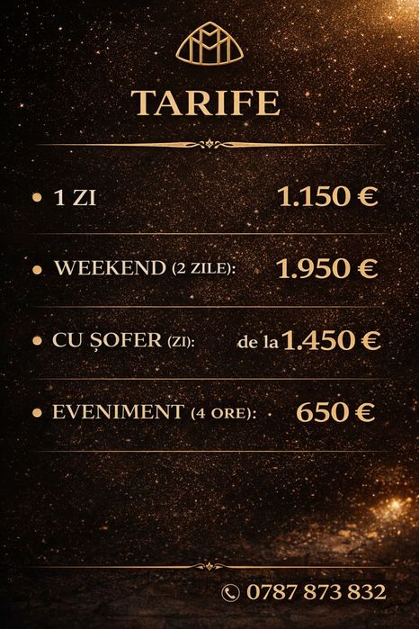 Luxury Rent a Car – Închirieri auto premium cu șofer