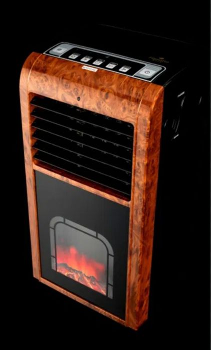 Климатик/ Йонизатор/Овлажнител/Камина 4в1 подвижен уред FIAMOTTO GOLD