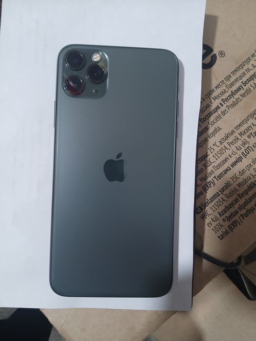Iphone 11 Pro Max Za/a Region Yashil Rang 64/79