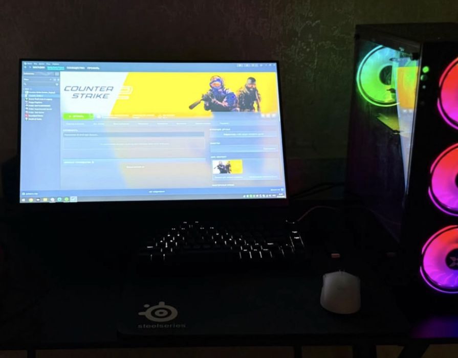 Продам игровой компьютер в комплекте
