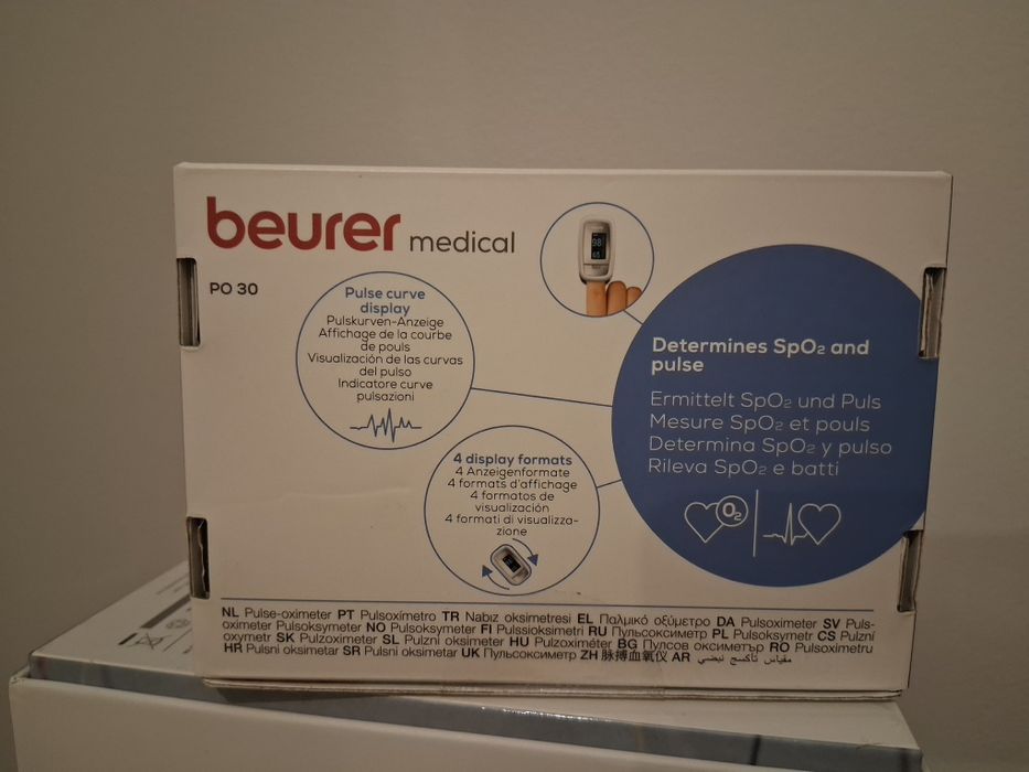 Nou, sigilat Pulsoximetru Beurer PO30 garantie 5 ani