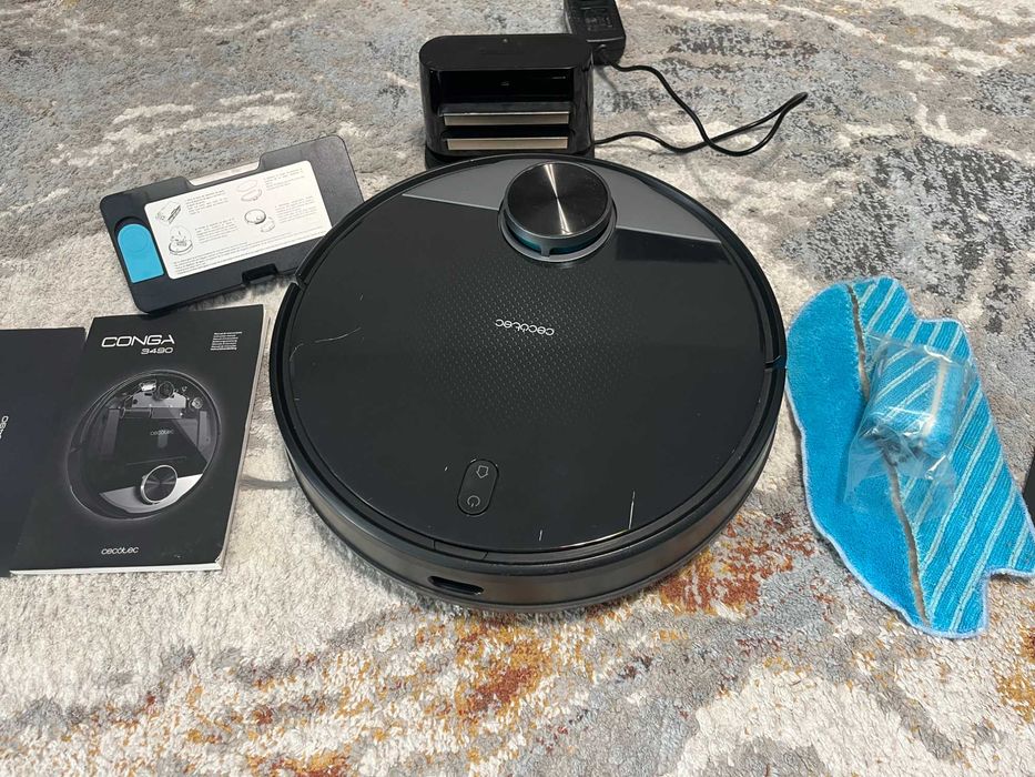 Прахосмукачка робот Conga 3490 Elite (Mi Robot Vacuum-Mop)