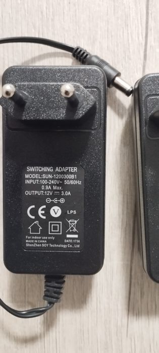 Блоки питания для камер 12v. 3A