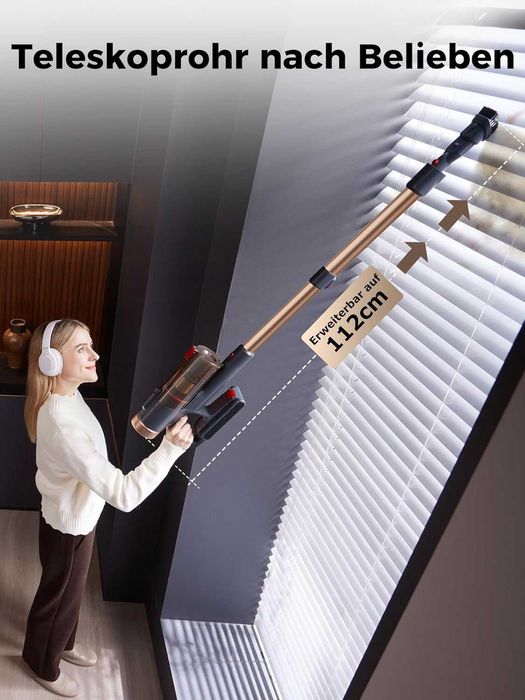 Вертикална прахосмукачка Proscenic P11 Ultra, Безжична