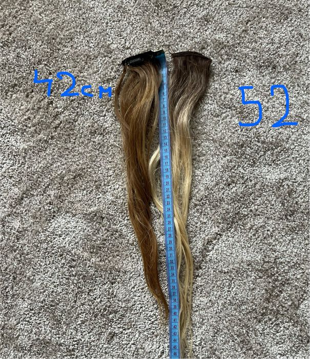 Естествена коса, екстеншъни