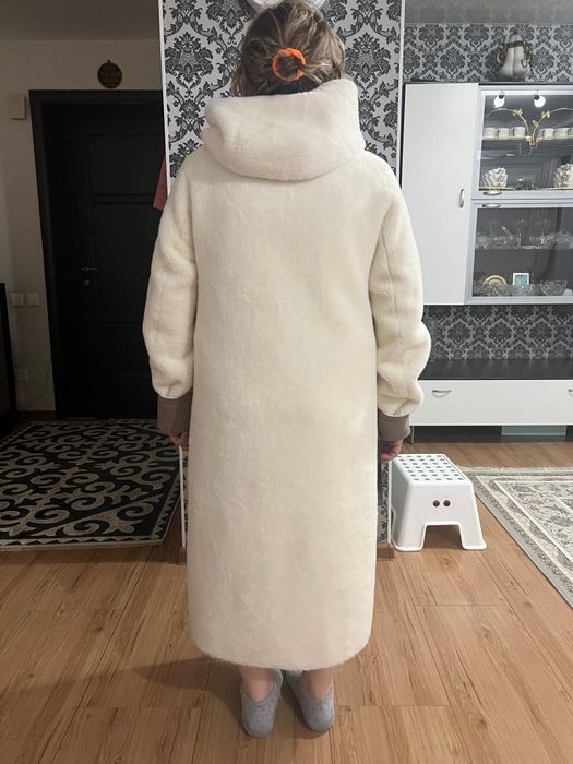 Двухсторонняя альпака дублёнка