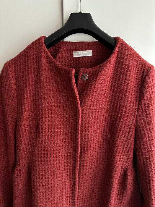 Палто Stefanel в бордо