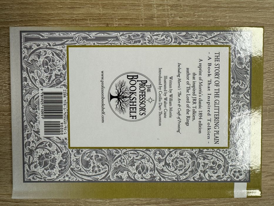 The Story of the Glittering Plain - A book that inspired Tolkien.